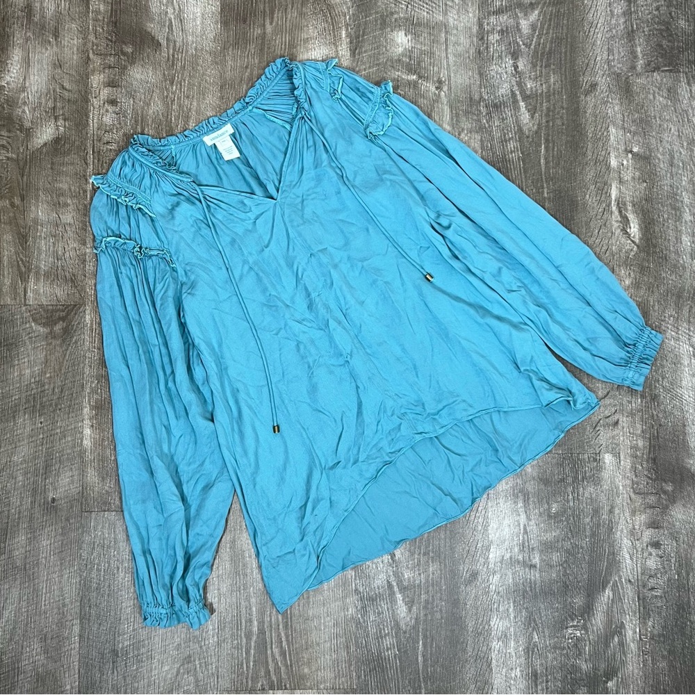 Sundance Blue So In Love Long Sleeve Top